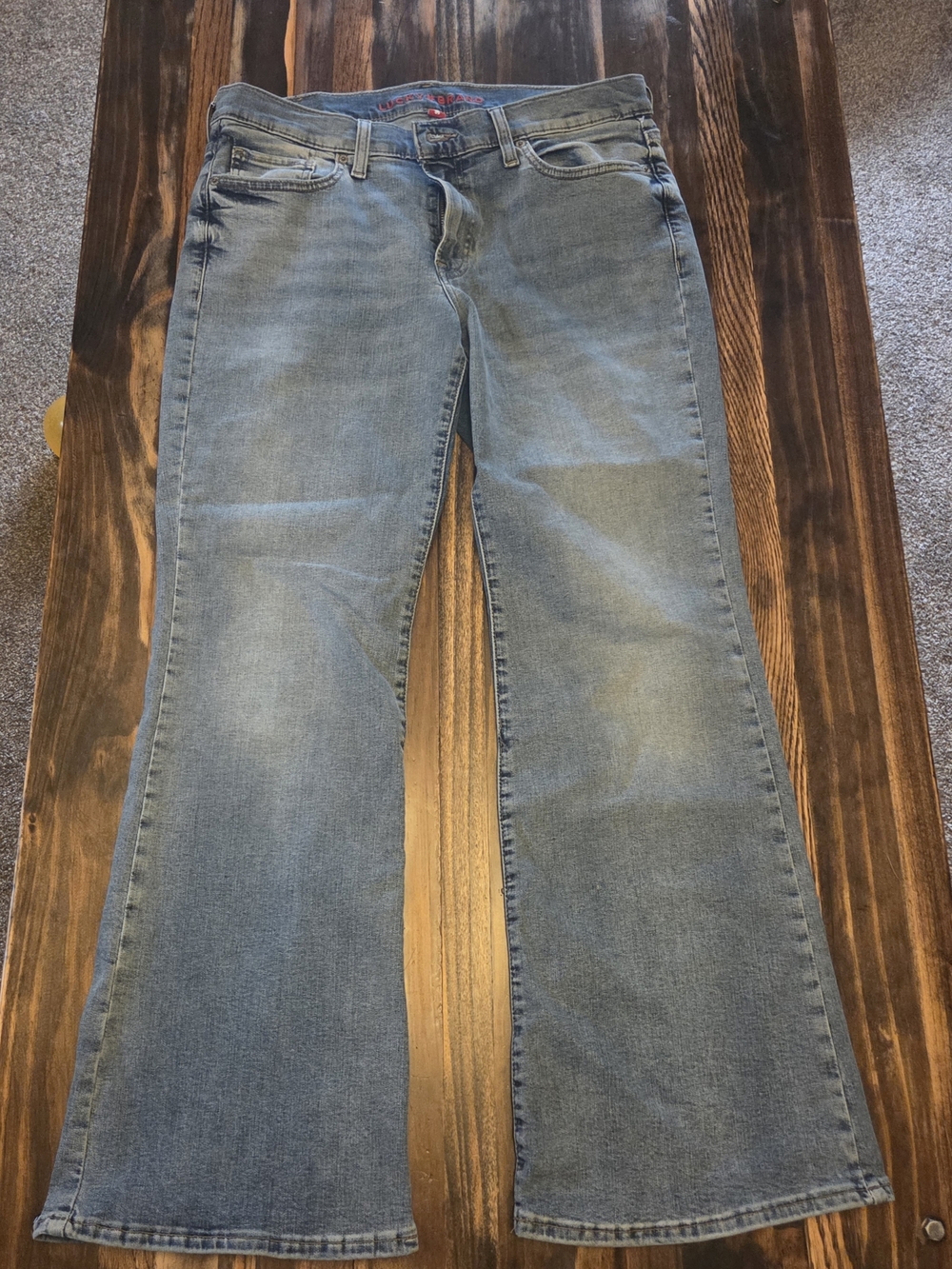 Lucky Brand Light Blue Flare Jeans